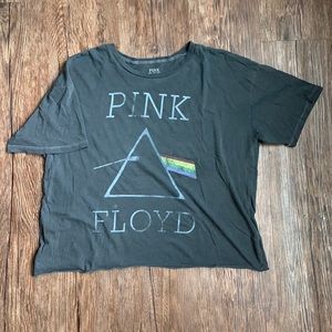 Pink Floyd Cropped T-shirt